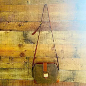 Flavi Vismano Vintage Italian Leather Crossbody